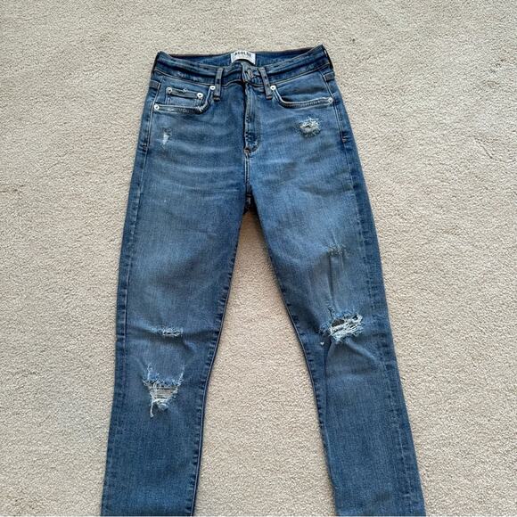 Agolde Skinny Denim Jeans Size 27 - Picture 7 of 7